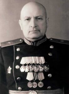 Латышев Г.А. - командир 55 осбр