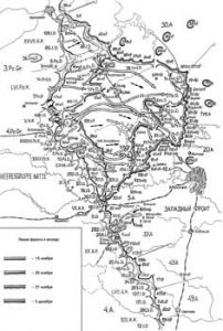Линия фронта 15.11-5.12.41