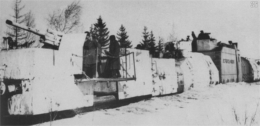 БЕПО № 1 "Истребитель фашизма" 6-го ОДБП на огневой позиции. Февраль 1942 года