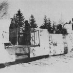 БЕПО № 1 "Истребитель фашизма" 6-го ОДБП на огневой позиции. Февраль 1942 года