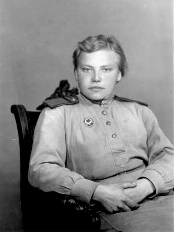 Умблия Виктория Александровна, 1920, ст.сержант, Садовый пер., д.9