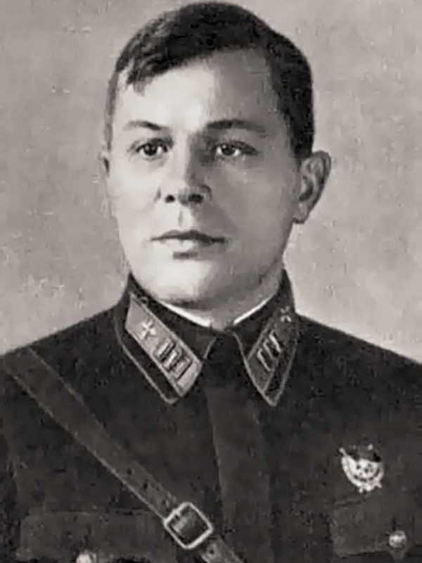 Начальник авто-бронетанкового отдела 20 армии - подполковник М.И. Малышев